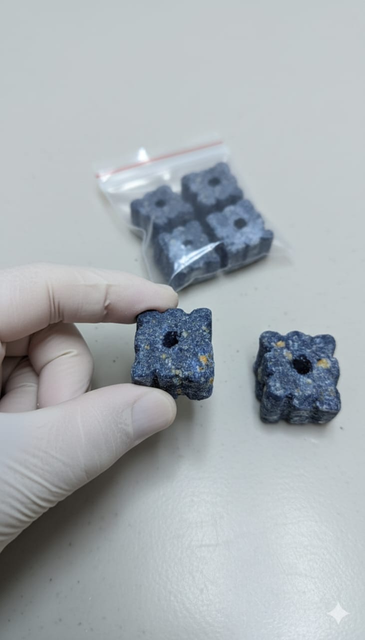 Rat Killer Poison Wax Blocks – Professional Rodent Control Bait (For Rats & Mice) - Pack of 6