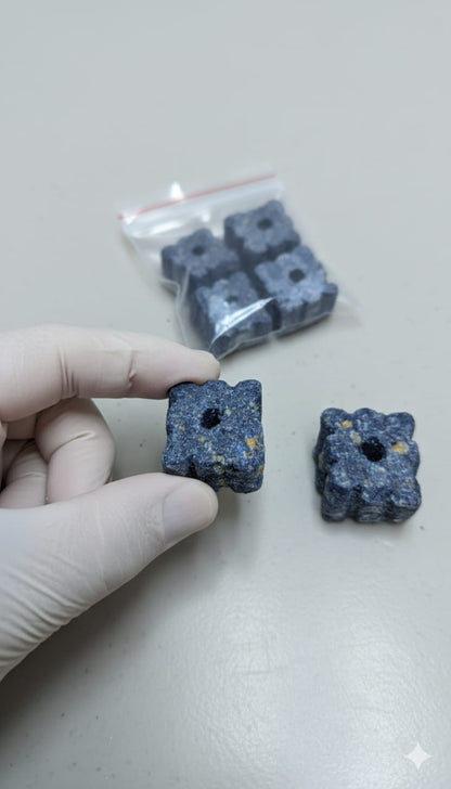 Rat Killer Poison Wax Blocks – Professional Rodent Control Bait (For Rats & Mice) - Pack of 6