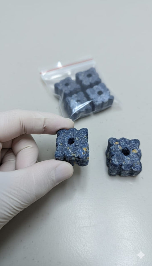 Rat Killer Poison Wax Blocks – Professional Rodent Control Bait (For Rats & Mice) - Pack of 6