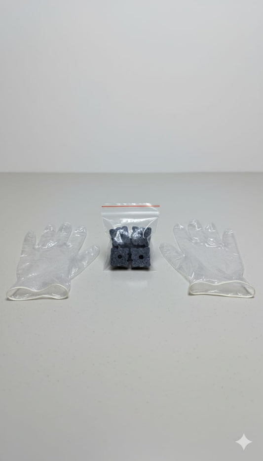 Rat Killer Poison Wax Blocks – Professional Rodent Control Bait (For Rats & Mice) - Pack of 6